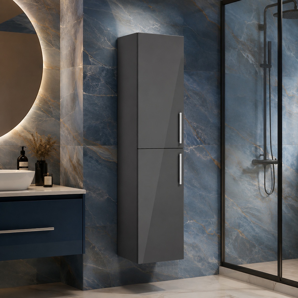 VitrA Fla 42 cm Banyo Boy Dolabı Antrasit — Ürün görünümü