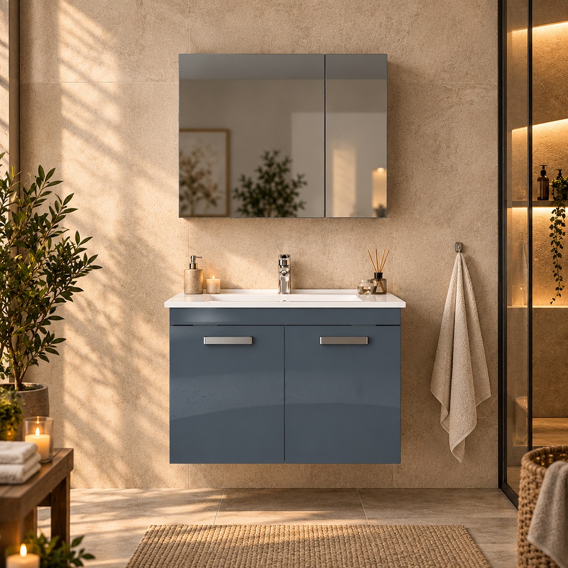 Orka Alinda 80 cm Takım Banyo Dolabı — Ürün görünümü